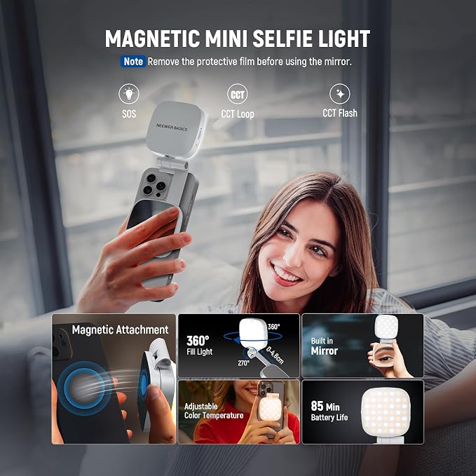 NEEWER Basics Magnetic Selfie Light Compatible - Image 3
