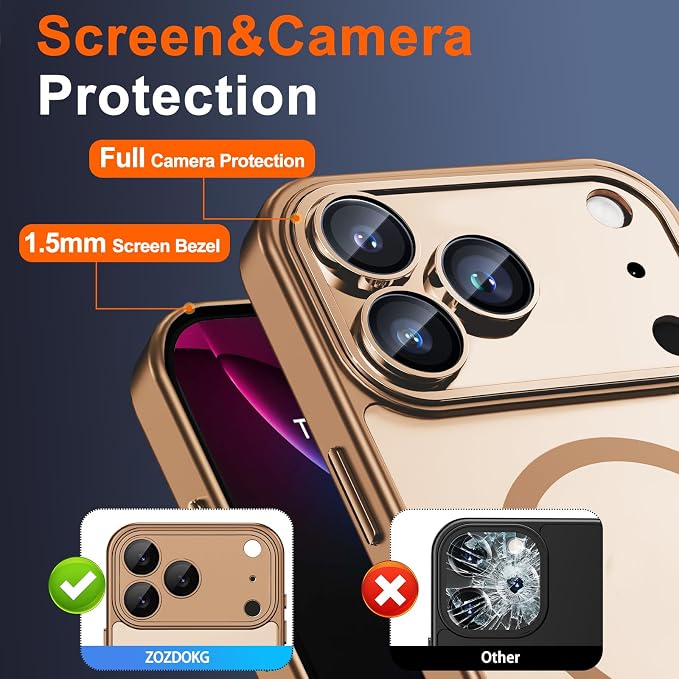 for iPhone 17 Pro Case with Privacy Screen Protector and Camera Protection - Image 6