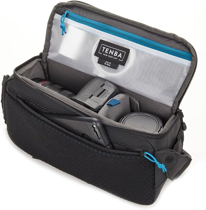 Tenba Axis v2 6L Sling Bag for DSLR and Mirrorless cameras and lenses – Black - Image 4