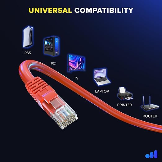 Maximm Cat 6 Ethernet Cable - 8 ft - Image 6