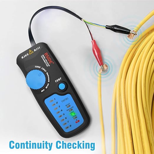 Bside Network Cable Tester RJ45 RJ11 Wire Tracker Telephone Line Tester LAN TV - Image 6