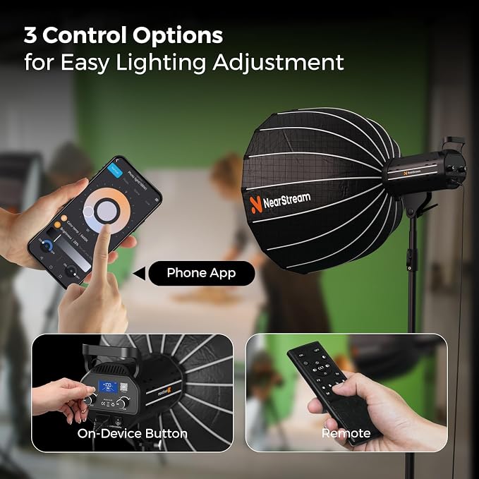 NearStream SL40 100W Softbox Lighting Kit - Image 6