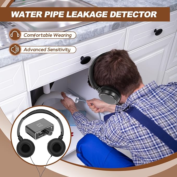Water Leak Detectors for Home, Underground Water Leak Detection Device - Image 2