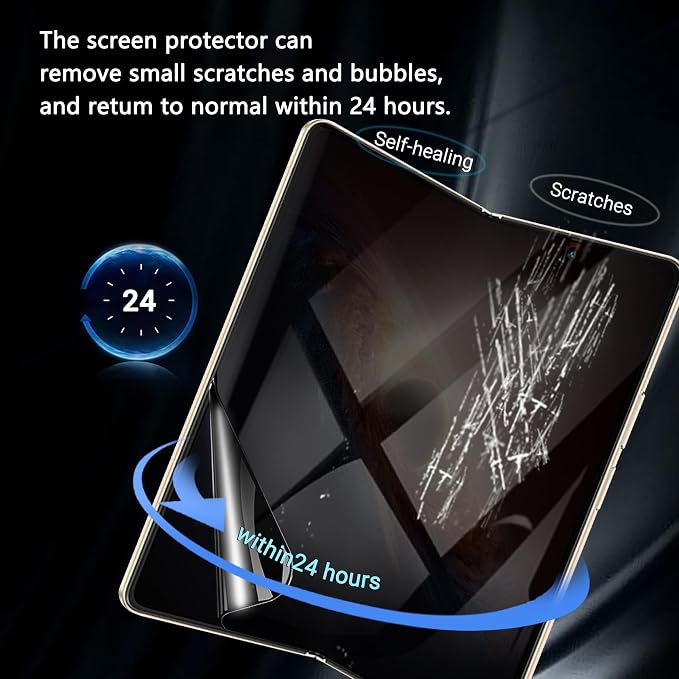 1 Pack for Honor Magic V6 Inner Privacy Screen Protector. Anti Scratch - Image 3