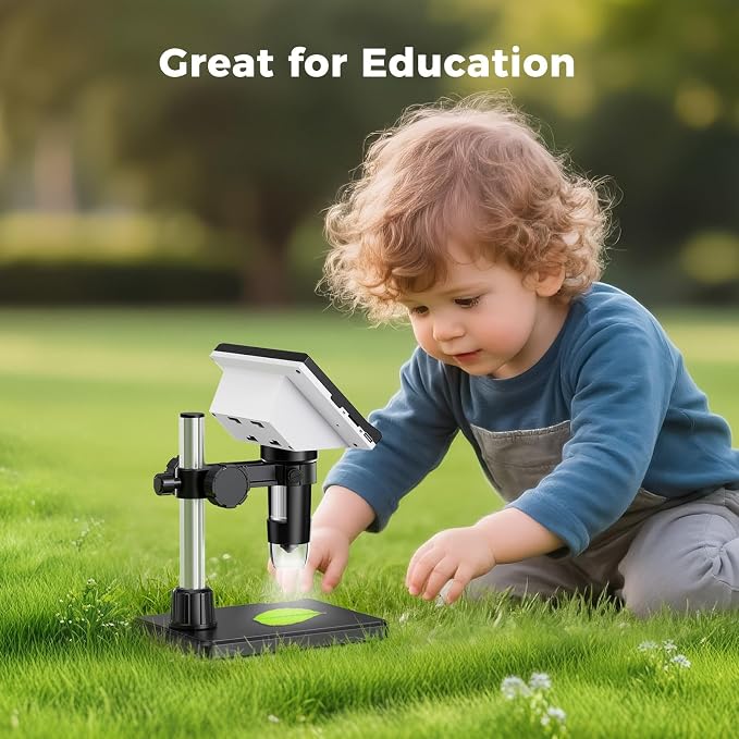 4.3 Inch LCD Digital Coin Microscope, 1000X USB Magnifier - Image 6