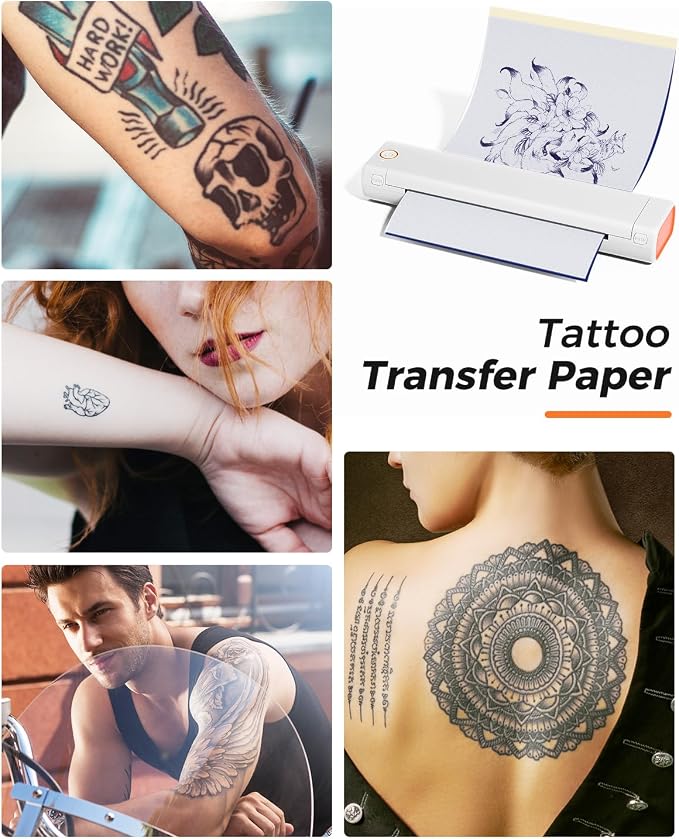 Phomemo Tattoo Stencil Printer, M08F Wireless Thermal Tattoo Printer - Image 8