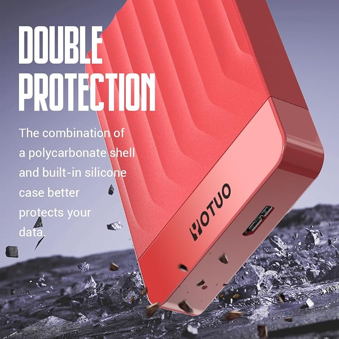 YOTUO Portable External Hard Drive Storage Expansion Mobile HDD USB 3.0 - Image 5