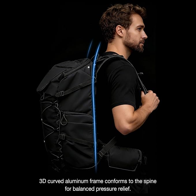 LEOFOTO 35L Camera Backpack for Photographer, Lightweight Waterproof Travel - Image 4