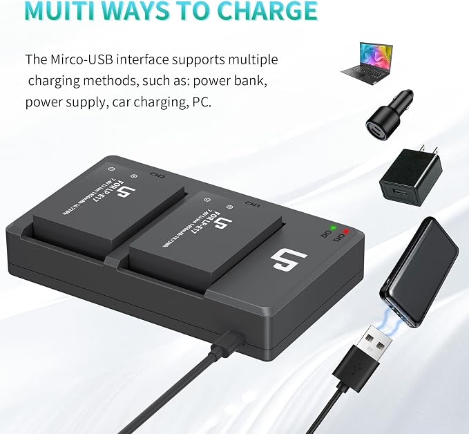 LP LP-E17 Battery Charger Pack, Compatible - Image 5
