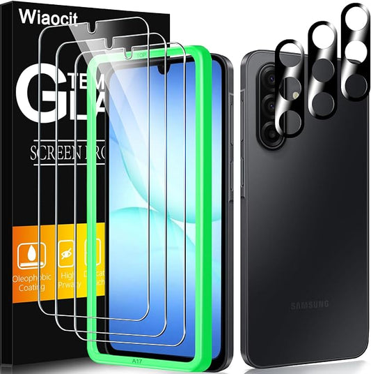 Wiaocit 3 Pack Tempered Glass Screen Protector by Wiaocit