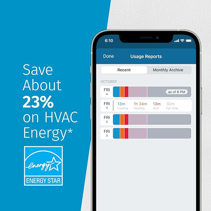 Emerson Sensi Wi-Fi Smart Thermostat - Image 9