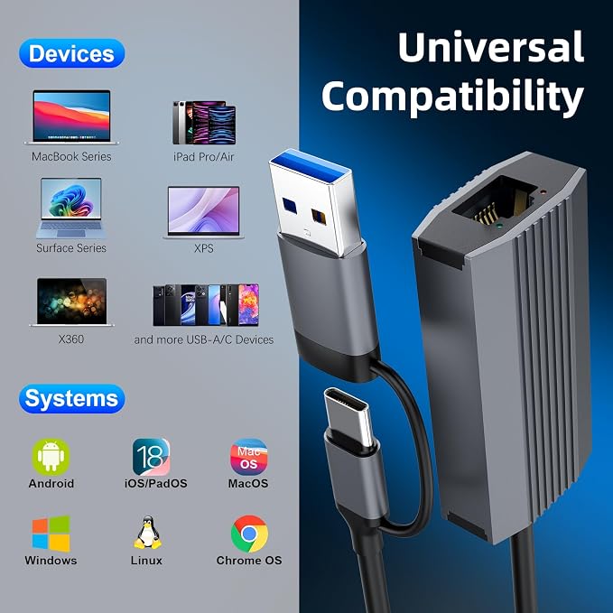 2.5G USB C USB 3.0 Ethernet Adapter, Ethernet Adapter - Image 7