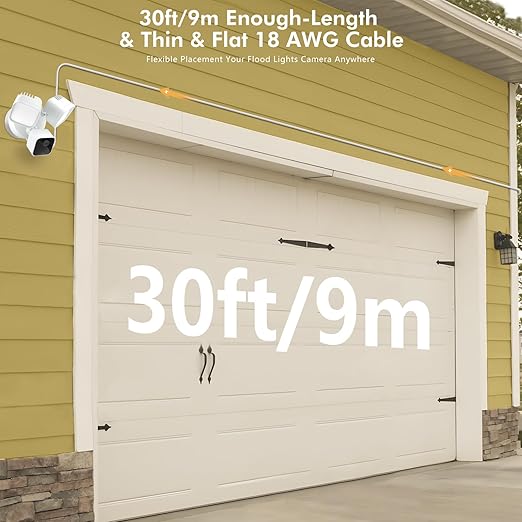 30ft/9M Power Cable with Adapter and Plug-in Mount Compatible with Blink - Image 6