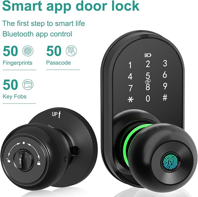 Smart Door Lock Keyless Entry Door Lock - Image 7