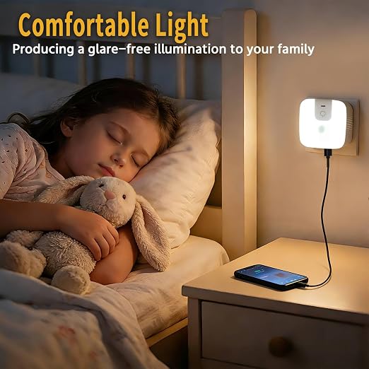 Motion Sensor Switch, Plug in Sensor Light Control Switch, Featuring Human Body - Image 2