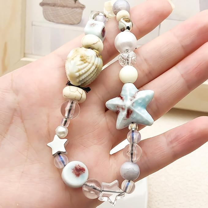 Beaded Camera Wrist Strap Cute Digital Camera Charm Lanyard Phone Chain - Image 3