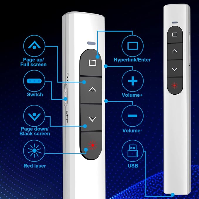 Presentation Clicker Wireless Presenter Remote - Image 2