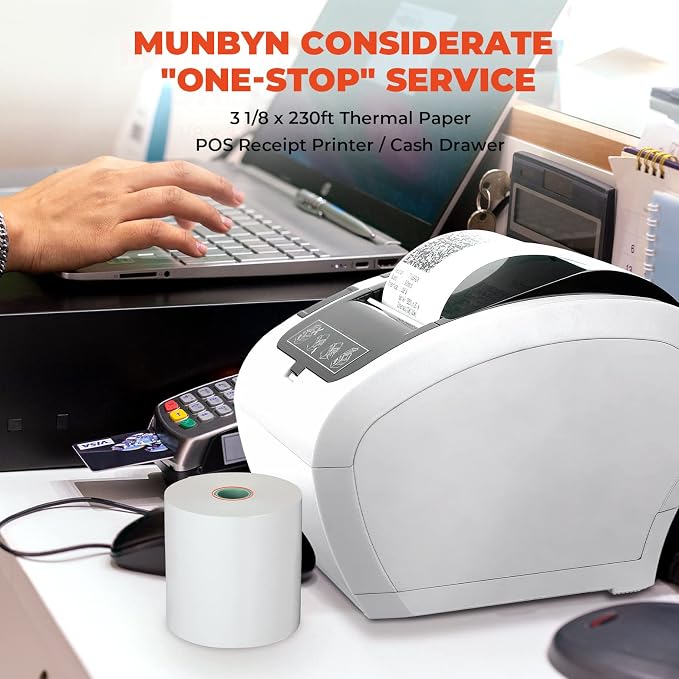MUNBYN WiFi Thermal Receipt Printer - Image 5