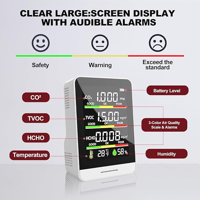8-in-1 Air Quality Monitor | - Image 7