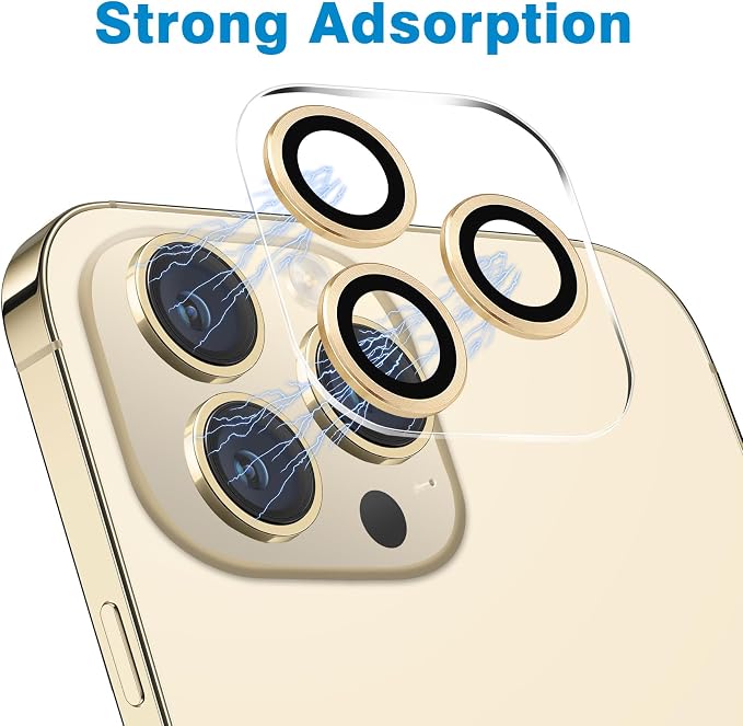 Dengduoduo 3 Pack Tempered Glass Camera Lens Protector - Image 5