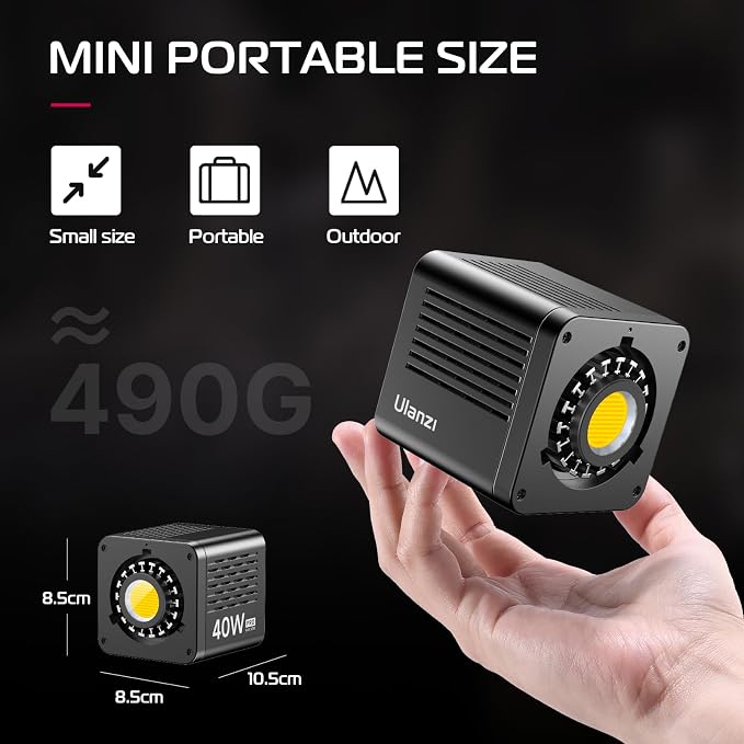 ULANZI 40W Pro Portable LED Video Light - Image 6