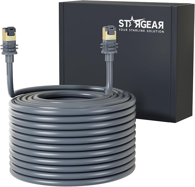 Starlink Cable Gen 3 15M/49FT, Starlink Gen 3 Cable by STARGEAR