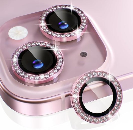 Choiche Compatible for iPhone 15 /iPhone 15 Plus Camera Lens Protector Bling by Choiche