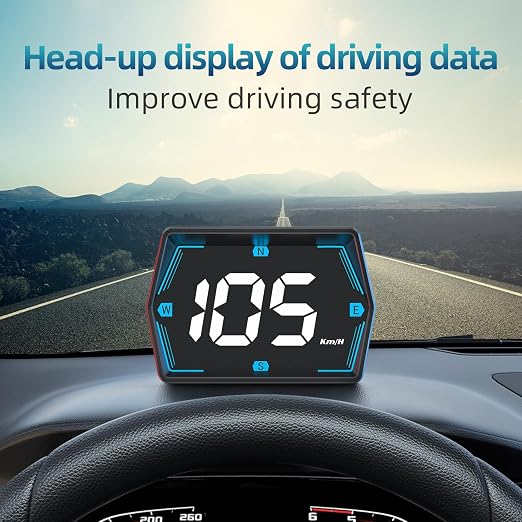 Universal Car HUD GPS Speedometer G20 Car Heads-up Display Plug and Play - Image 2