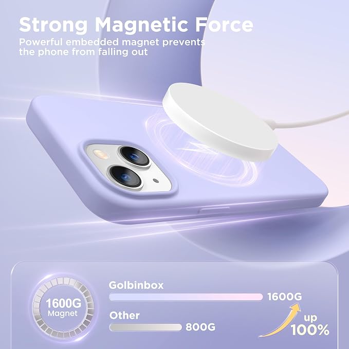 GolbinBox Magnetic for iPhone 13 Case & iPhone 14 Case, Compatible - Image 3