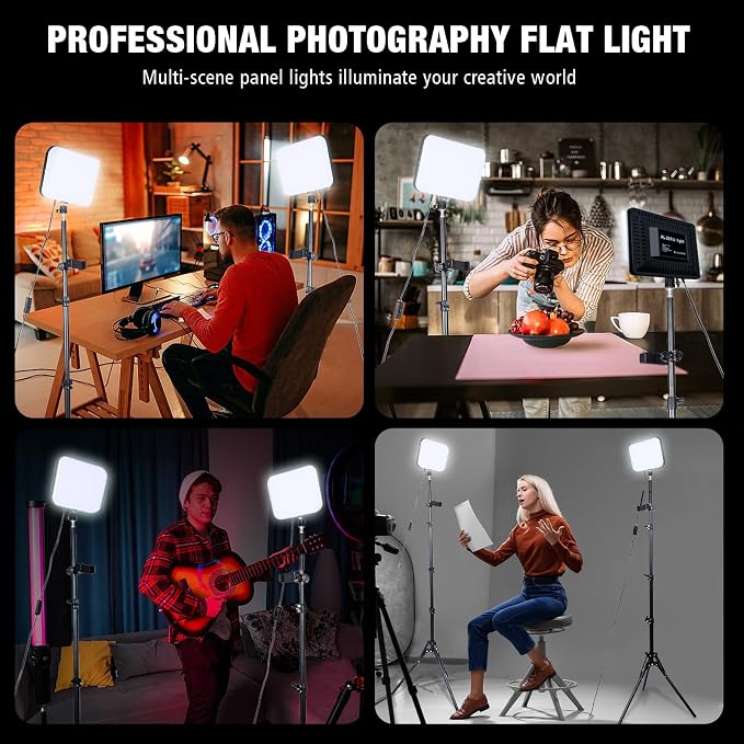 Light for Video Recording, Photography Lighting Kit Studio Lights - Image 5