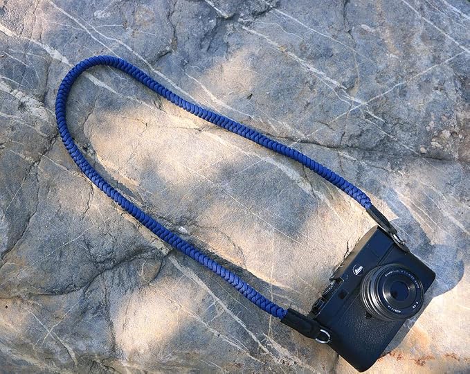 Paracord Woven Camera Neck Shoulder Strap Belt Hand Compatible - Image 2