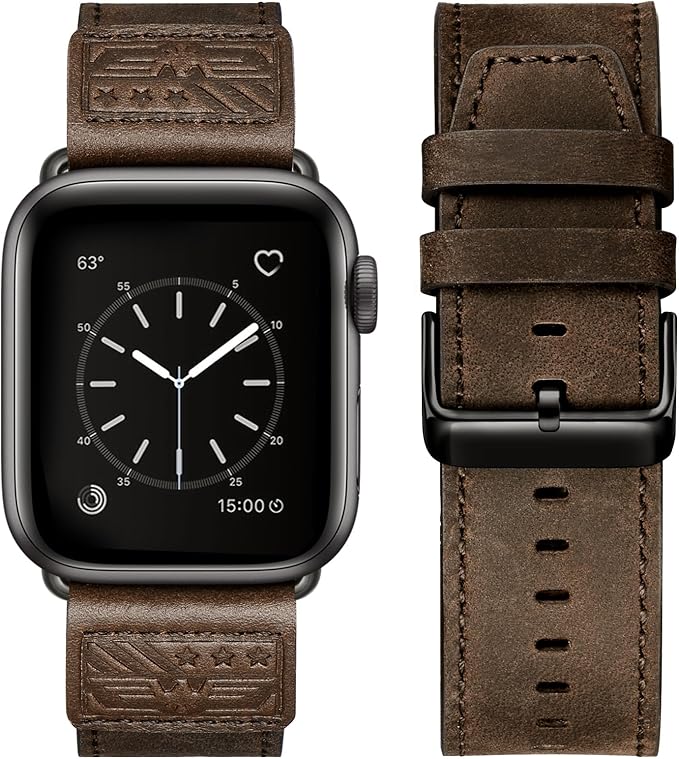 SUNFWR Leather Bands Compatible by SUNFWR