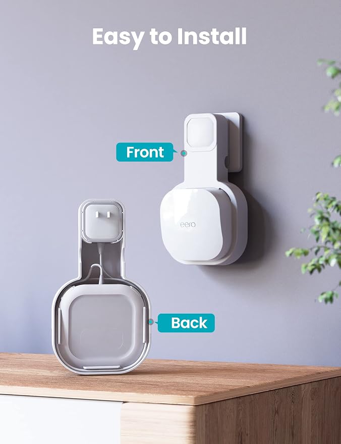 DG-Direct Wall Mount Holder for eero 6 and eero 6+ Router Mesh Wi-Fi System - Image 7