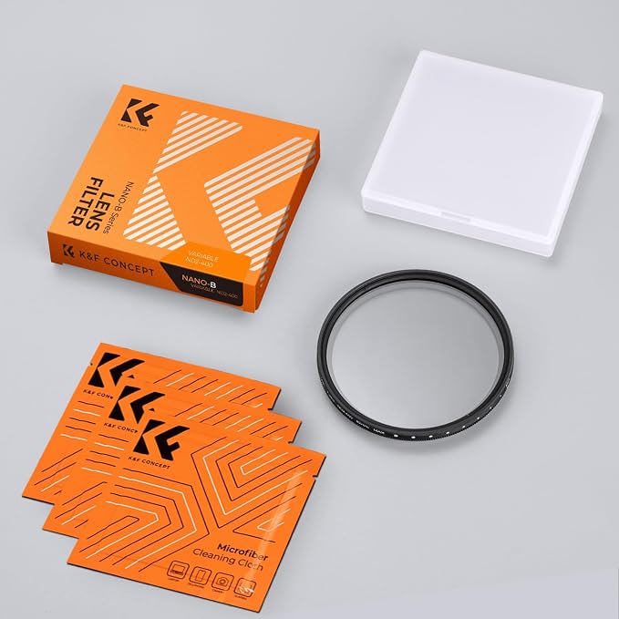K&F CONCEPT 67mm Variable ND2-ND400 ND Lens Filter - Image 8