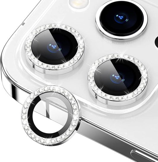 for iPhone 14 Pro/14 Pro Max Camera Lens Protector Bling, 9H Hardness by Xfilm
