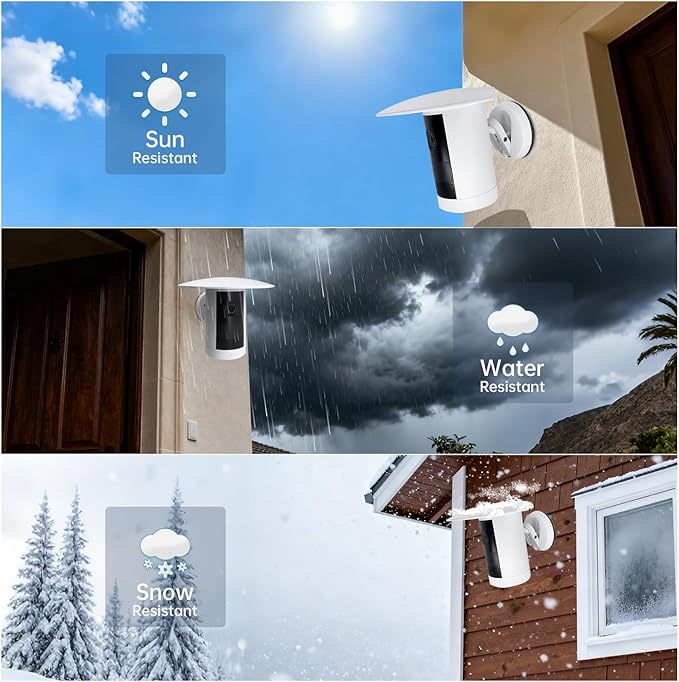 Haoyou Rain Cover for Ring Outdoor Cam Plus and Ring Stick Up Cam, Protects - Image 5