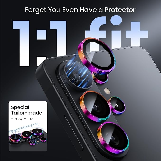 Hoerrye for Samsung Galaxy S26 Ultra Camera Lens Protector - Image 4