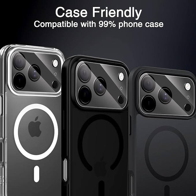 Wiaocit 3 Pack Tempered Glass Camera Lens Protector - Image 6