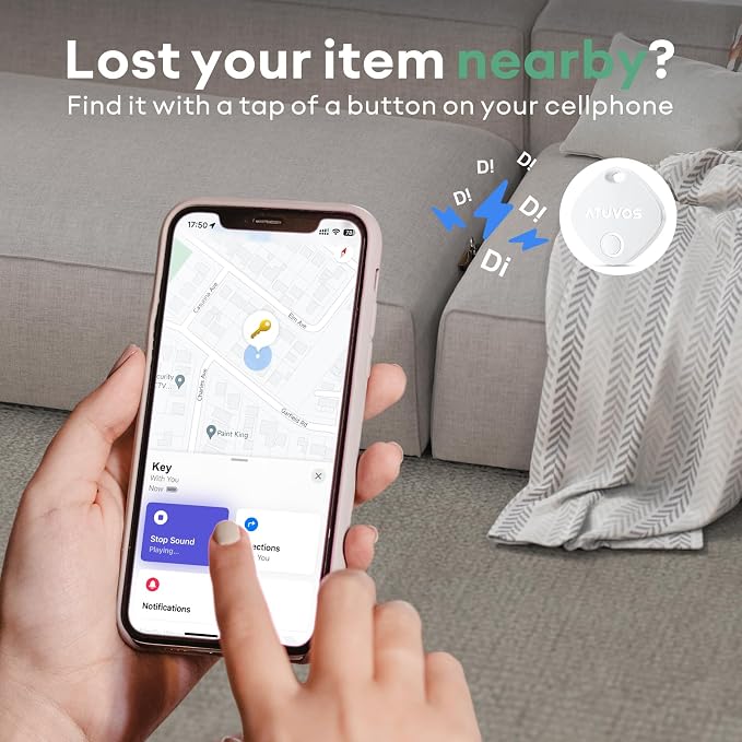 ATUVOS Luggage Tracker, Key Finder, Item Locator - Image 2