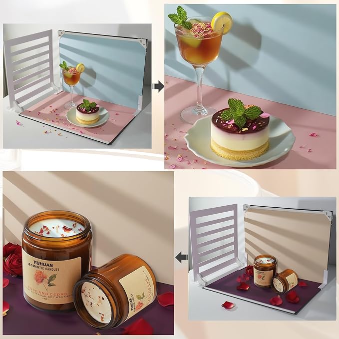 Photo Backdrop for Product Photography: Double-Sided Matte Paper Background Kit - Image 5