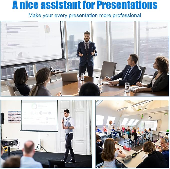 AMERTEER Presentation Clicker Wireless Presenter Remote Clicker - Image 7