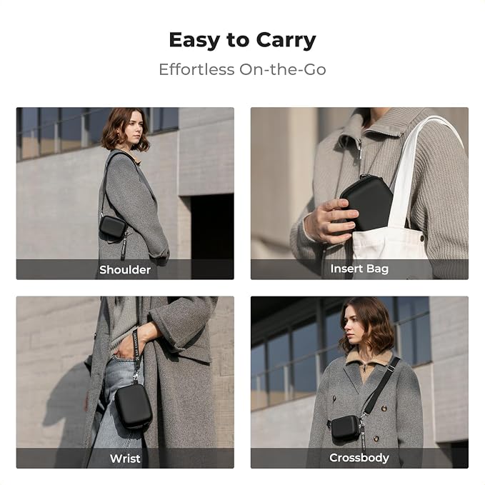 K&F CONCEPT Carrying Case for Digital Camera, Small Hard Shell Protective Case - Image 6