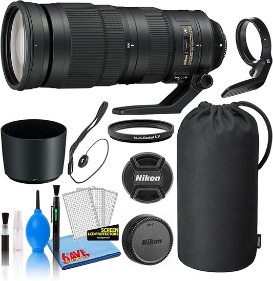 Nikon AF-S NIKKOR 200-500mm f/5.6E ED VR Lens by Amazon+Renewed