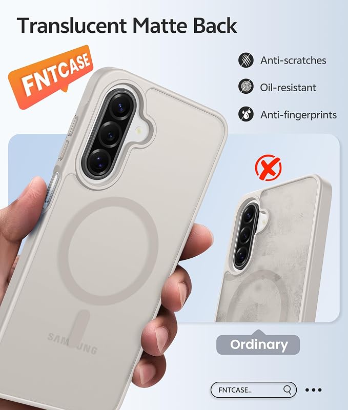 FNTCASE for Galaxy A17/A16 5G Phone Case: for Samsung A17 Cases Matte - Image 6