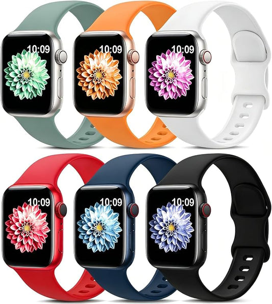 6 Pack Sport Bands Compatible by AMSKY