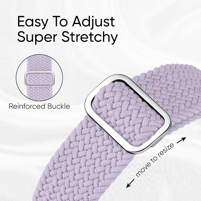 6 Pack Braided Stretchy Bands Compatible - Image 5