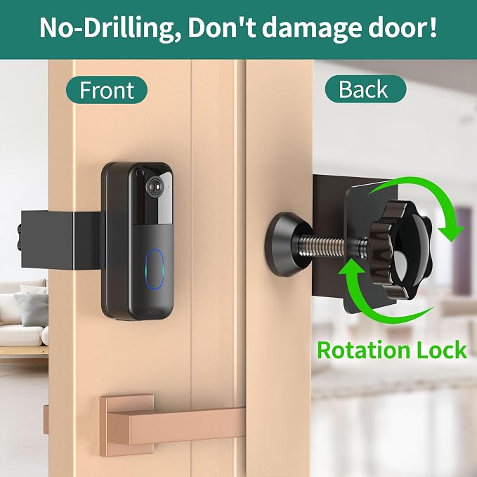 HomeMount Blink Doorbell Camera Mount No Drill - Image 6