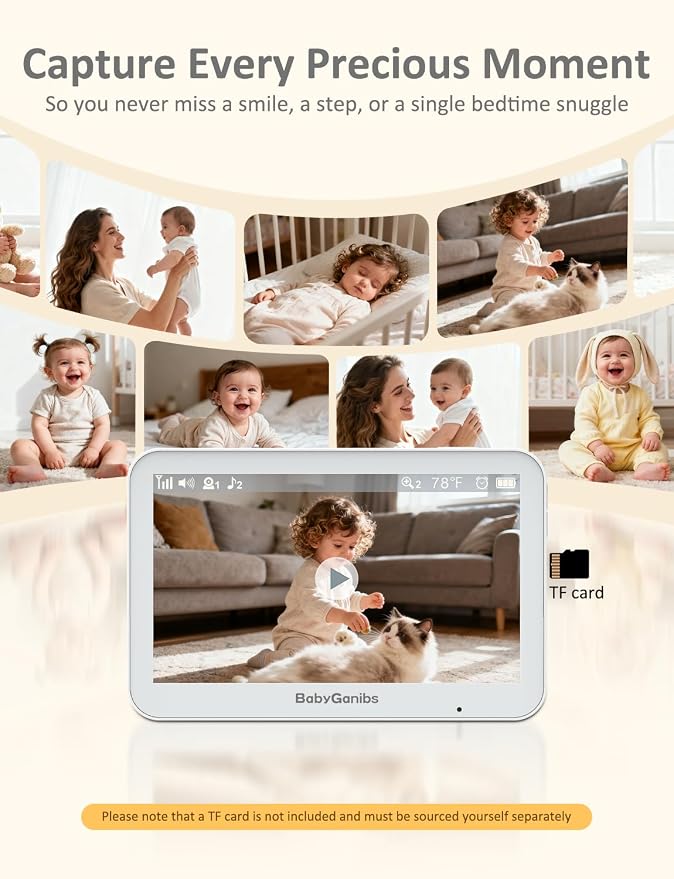 Baby Monitor with Camera and Audio - Image 3