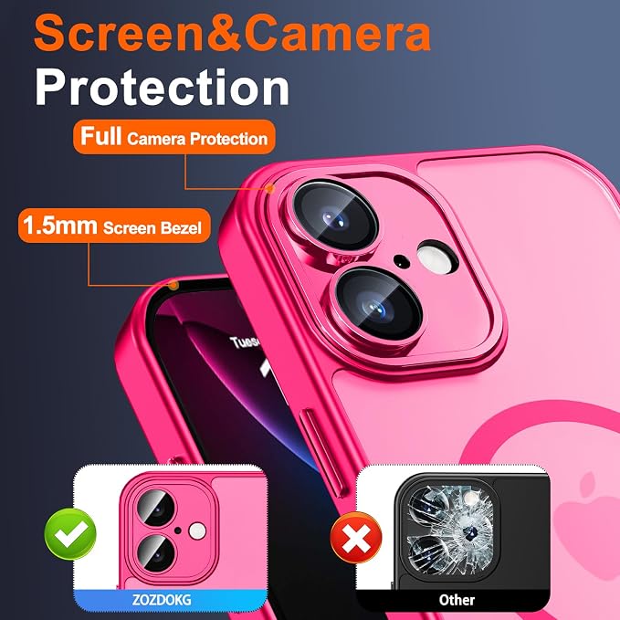 for iPhone 16 Case with Privacy Screen Protector and Camera Protection - Image 6