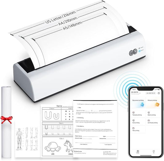 OFFNOVA Portable Printer Wireless by OFFNOVA